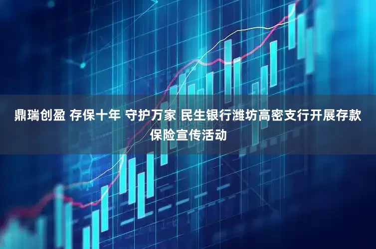 鼎瑞创盈 存保十年 守护万家 民生银行潍坊高密支行开展存款保险宣传活动